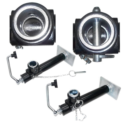 2000 LBS Boat RV Trailer Jack Tongue Ring Mount