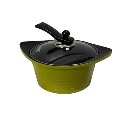 20cm (9") 3D Non-Stick Ceramic Sauce Pot Cookware Heavy Gauge 2.5L MADE IN KOREA