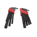 22 PC SAE Metric Size Hex Key Wrench Set L-Key Long Arm 1/20-3/8" 1.5 -10mm