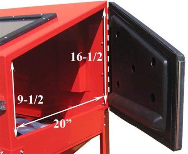 220L Abrasive Sand Blast Blaster Sandblaster Cabinet