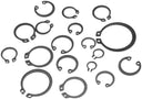 225 pc Snap Retaining Ring Assortment Kit 18 Popular Size 1-1/4'' - 1/4'' Rings