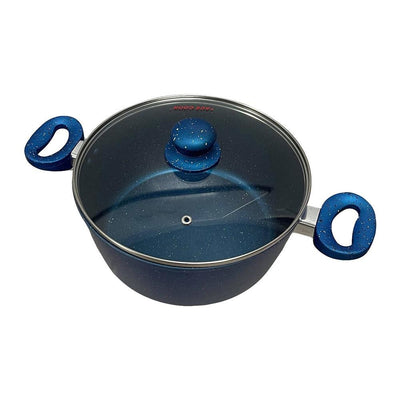 22cm Non-Stick Pot Cookware With Lid 4 Quart