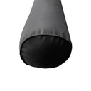 23 x 6 Pipe Trim Small Outdoor Bolster Pillow Cushion Insert Slip Cover-AD003