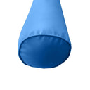 23 x 6 Pipe Trim Small Outdoor Bolster Pillow Cushion Insert Slip Cover-AD102