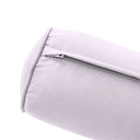 23 x 6 Pipe Trim Small Outdoor Bolster Pillow Cushion Insert Slip Cover-AD107