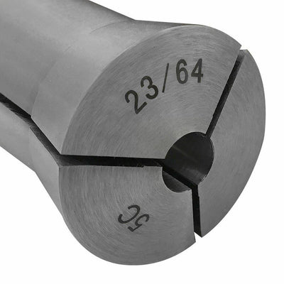 23/64" Precision 5C Round Collet Bridgeport Lathe Fixture Hardened Ground Steel Milling