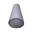 24 x 6 Contrast Pipe Trim Medium Outdoor Bolster Pillow Cushion Insert Slip Cover-AD001