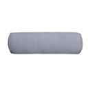 24 x 6 Pipe Trim Medium Outdoor Bolster Pillow Cushion Insert Slip Cover-AD001