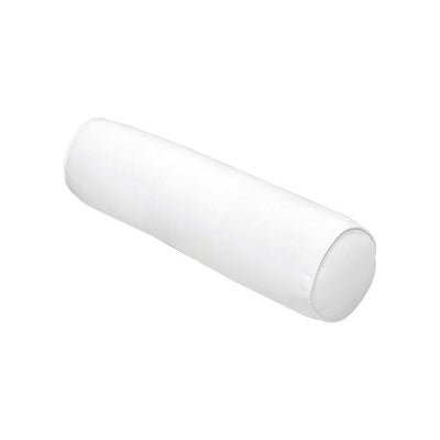 24 x 6 Pipe Trim Medium Outdoor Bolster Pillow Cushion Insert Slip Cover-AD106