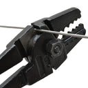 24” Hand Swaging Tool, Heavy Duty Wire Rope Swager for 1/16” to 3/16” Sleeves, Cable Crimping Tool for Rigging & Fencing
