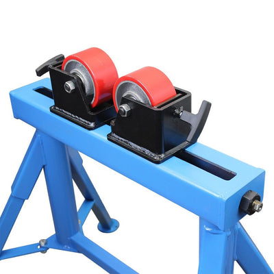 24" Height 1100 lbs Cap Tube Pipe Roller Support Stand Welding Positioner Fits 1/2"-36" Pipe