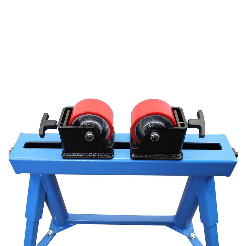 24" Height 1100 lbs Cap Tube Pipe Roller Support Stand Welding Positioner Fits 1/2"-36" Pipe