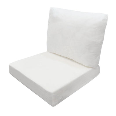 24" x 26" x 6" Medium Deep Seat Cushion Insert Foam Back Polyester Fill Fiber