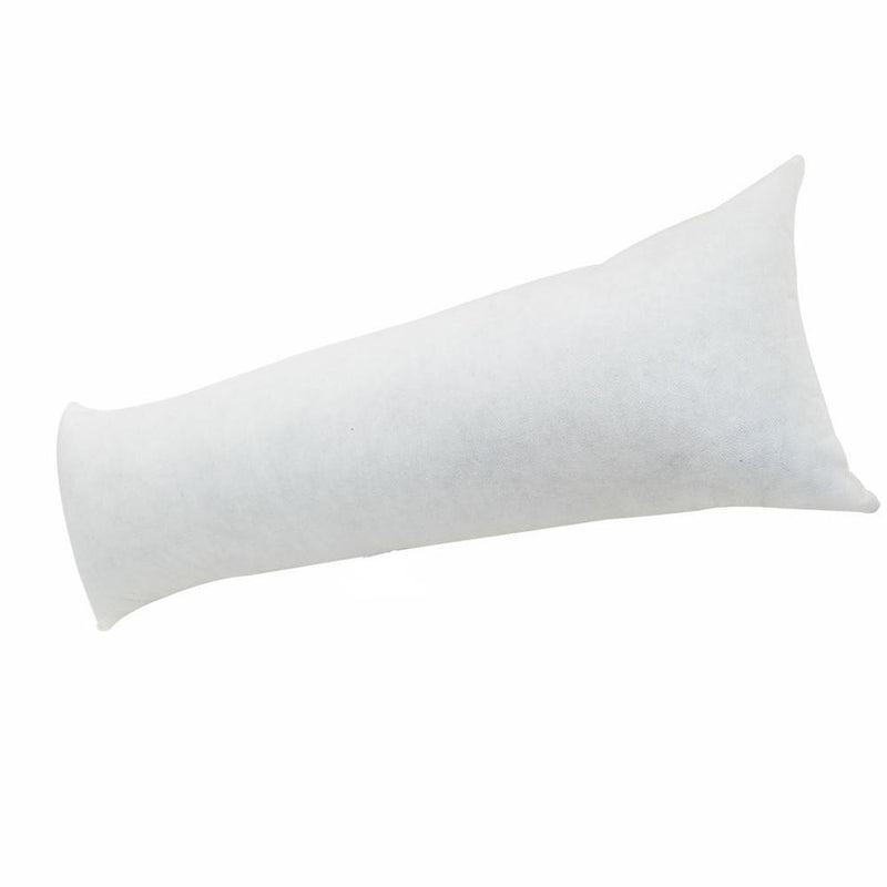 24" x 6" Medium Lumbar Bolster Pillow Polyester Fill Fiber