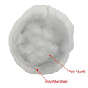 24" x 6" Medium Lumbar Bolster Pillow Polyester Fill Fiber