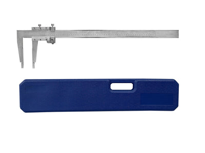 24'' / 60cm (600mm) Inch Metric Heavy Duty Vernier Caliper Ruler with Storage Case