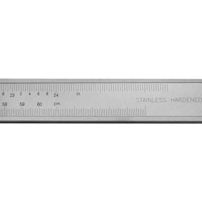 24'' / 60cm (600mm) Inch Metric Heavy Duty Vernier Caliper Ruler with Storage Case