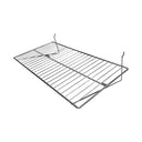 24'' x 12'' Chrome Pegboard Wire Flat Grid Shelf Shelves Retail Display - 10 Pc