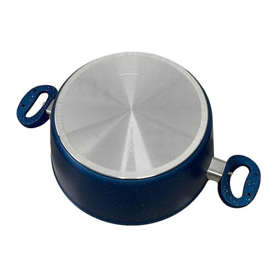 24cm Non-Stick Pot Cookware With Lid 5 Quart