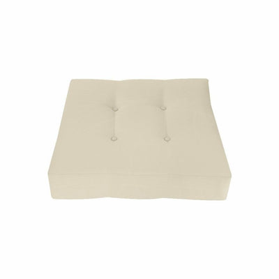 24x24x5 Knife Edge w/Buttons Ottoman Cushion Chair In/Outdoor Polyester-AD006