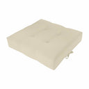 24x24x5 Knife Edge w/Buttons Ottoman Cushion Chair In/Outdoor Polyester-AD006