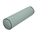 26 x 6 Contrast Pipe Trim Large Outdoor Bolster Pillow Cushion Insert Slip Cover-AD002
