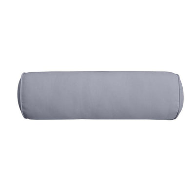26 x 6 Pipe Trim Large Outdoor Bolster Pillow Cushion Insert Slip Cover-AD001