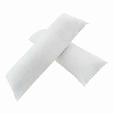 26" x 6" Large Lumbar Bolster Pillow Polyester Fill Fiber