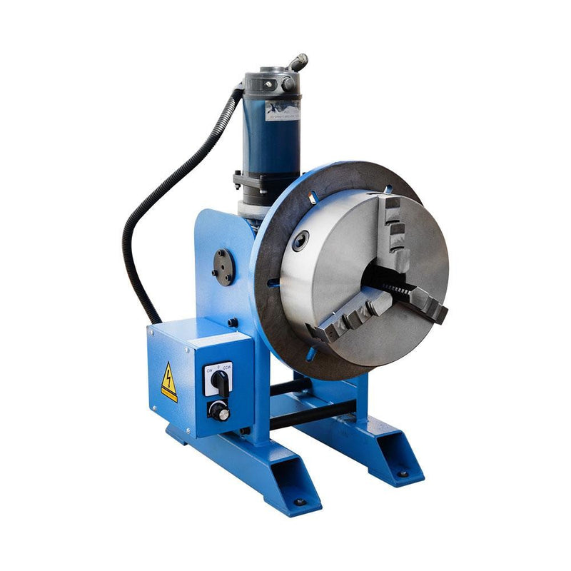 265-770 LBS Rotary Welding Positioner Turn Table 10" Chuck 3-Jaws 0-5R/Min Table Tilt 0-135