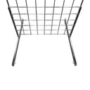 3 Chrome  Gridwall Panel 4 Ft Tall Wire Grid  Shelving Board T-Leg Retail Display Fixture