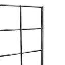 3 Chrome  Gridwall Panel 4 Ft Tall Wire Grid  Shelving Board T-Leg Retail Display Fixture