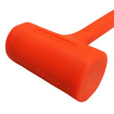 Durable Rubber Dead Blow Mallet – Non-Marring Non-Sparking Orange Hammer Tool