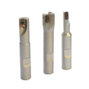 3 Pc 1/2'' Indexable End Mill Shank 90 Degree Shoulder 10 PC APKT1003 Insert Lathe Tool Bit