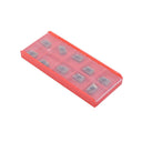 3 Pc 1/2'' Indexable End Mill Shank 90 Degree Shoulder 10 PC APKT1003 Insert Lathe Tool Bit