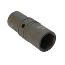 3 PC Lung Nut Flip Impact Socket Set 1/2" Drive Forged Chrome Molybdenum Steel