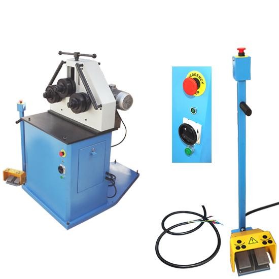 3 Phase Asynchronous 2HP HV Ring Roller Pinch Roll Bender Bending Steel Machine Square Round Tube