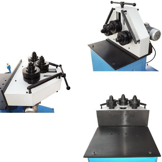 3 Phase Asynchronous 2HP HV Ring Roller Pinch Roll Bender Bending Steel Machine Square Round Tube