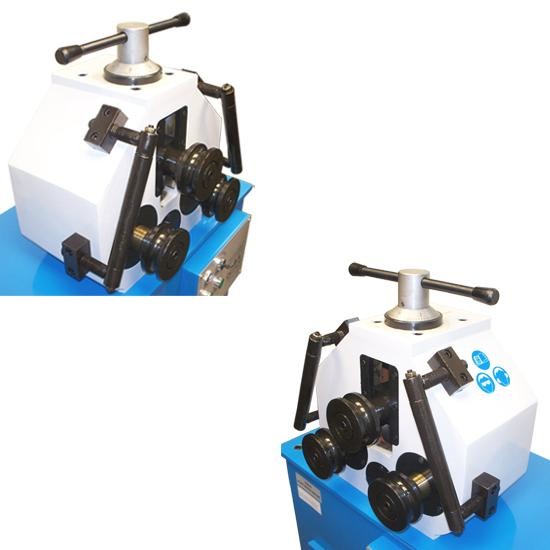 3 Phase Induction 1.5HP Ring Band Roller Pinch Roll Bender Bending Machine 1-1/4" Tube Pipe w/Dies