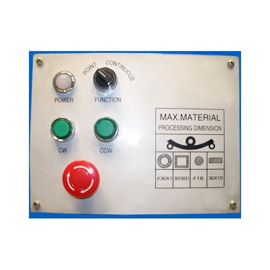3 Phase Induction 1.5HP Ring Band Roller Pinch Roll Bender Bending Machine 1-1/4" Tube Pipe w/Dies