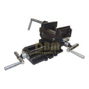 3" Cross Slide Vise Drill Press 2-Way Heavy Duty Metal Milling Clamp Vise
