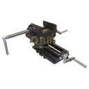 3" Cross Slide Vise Drill Press 2-Way Heavy Duty Metal Milling Clamp Vise