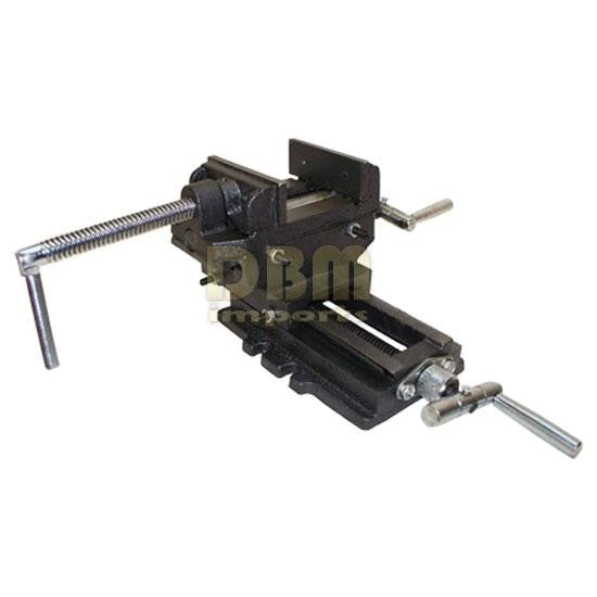3" Cross Slide Vise Drill Press 2-Way Heavy Duty Metal Milling Clamp Vise