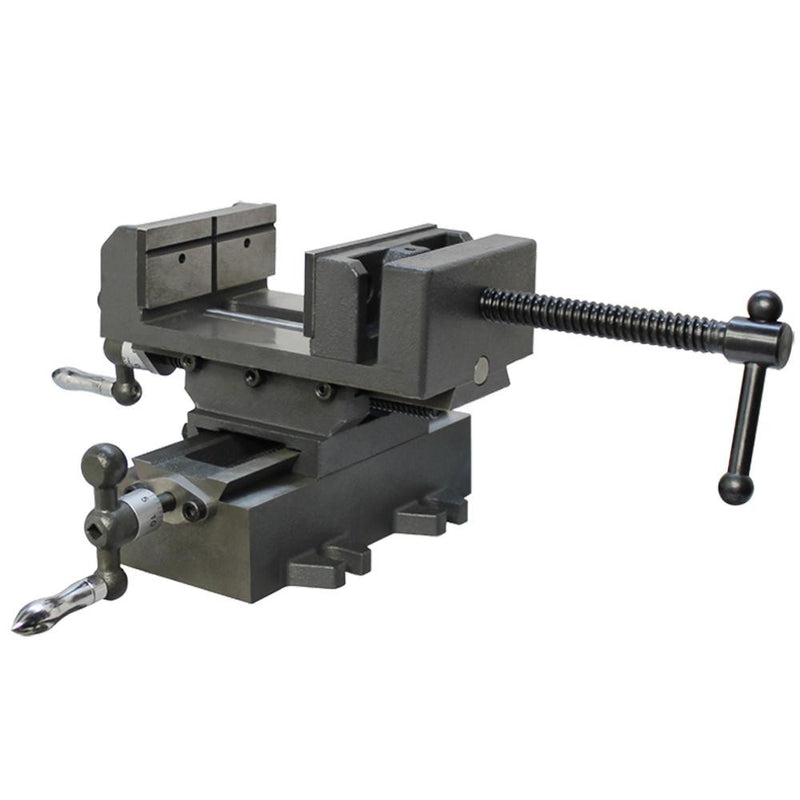 3" X-Y Compound Cross Over Slide Sliding Drill Press Vise Milling Drilling 2 WAY