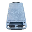 3-Shelf Heavy Duty Plastic Utility & Service Cart Rubber Casters 500LB