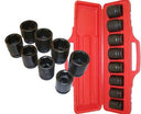 3/4" DR 8 PC SHALLOW AIR Impact Socket Truck 1 - 1-1/2"
