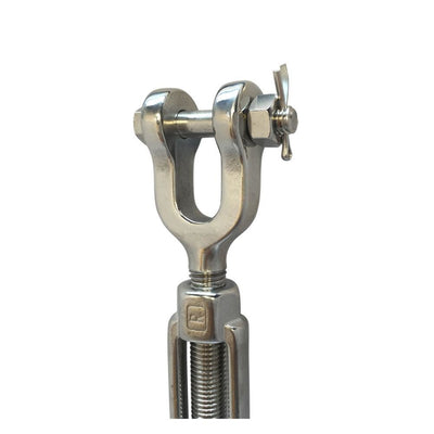 3/4'' x 6'' 316 Stainless Steel Marine Jaw Jaw Turnbuckle Pulley Swivel Hoist