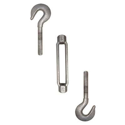 3/4'' x 6'' Turnbuckle HOOK HOOK Pulley Galvanized Drop Forge 3/4 x 6 Turnbuckle