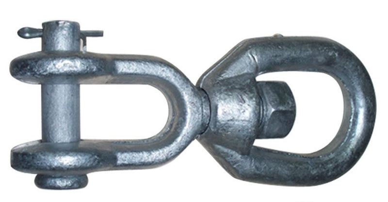 3/8" Jaw & Eye Swivel Marine Mooring Galvanized 2250 LBS WLL FREE SHIPPING