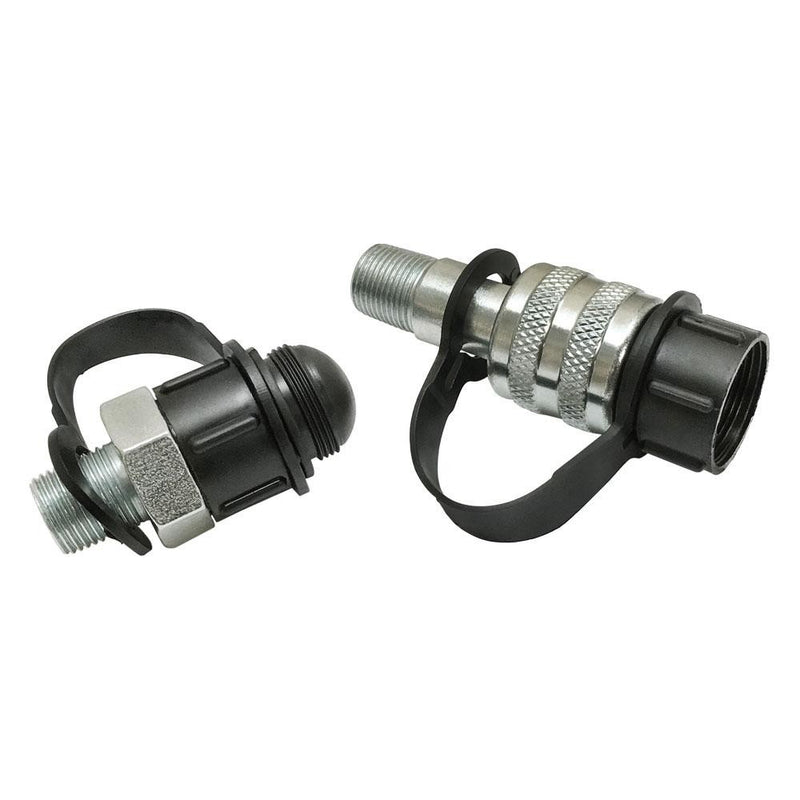 3/8" NPT Threads Hydraulic Coupling Coupler Nipple 10,000 PSI - Male & Female Combo