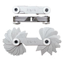 30 PC RADIUS GAGE SET 1/32 - 1/4" by 64ths